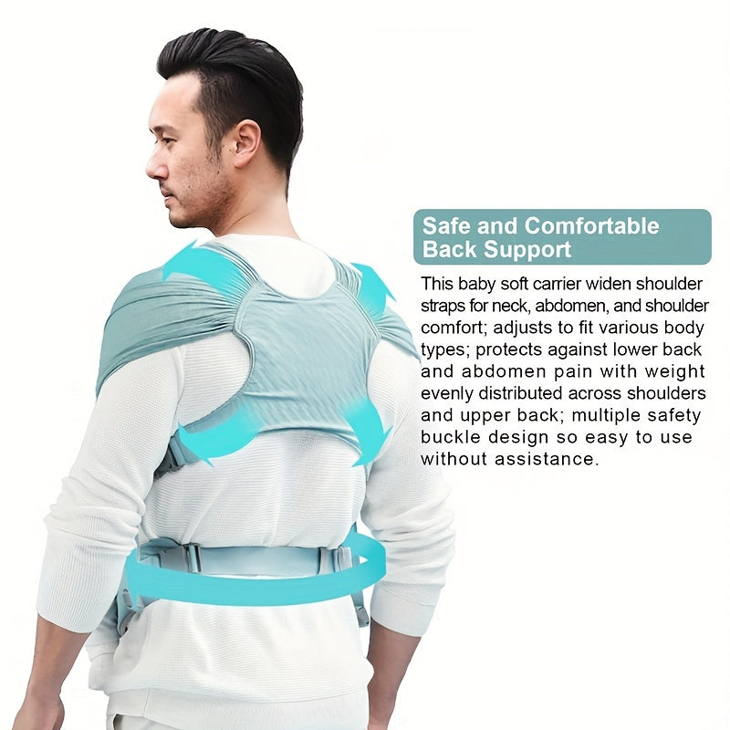 Baby Wrap Carrier Slings Easy To Wear Infant Carrier Sling