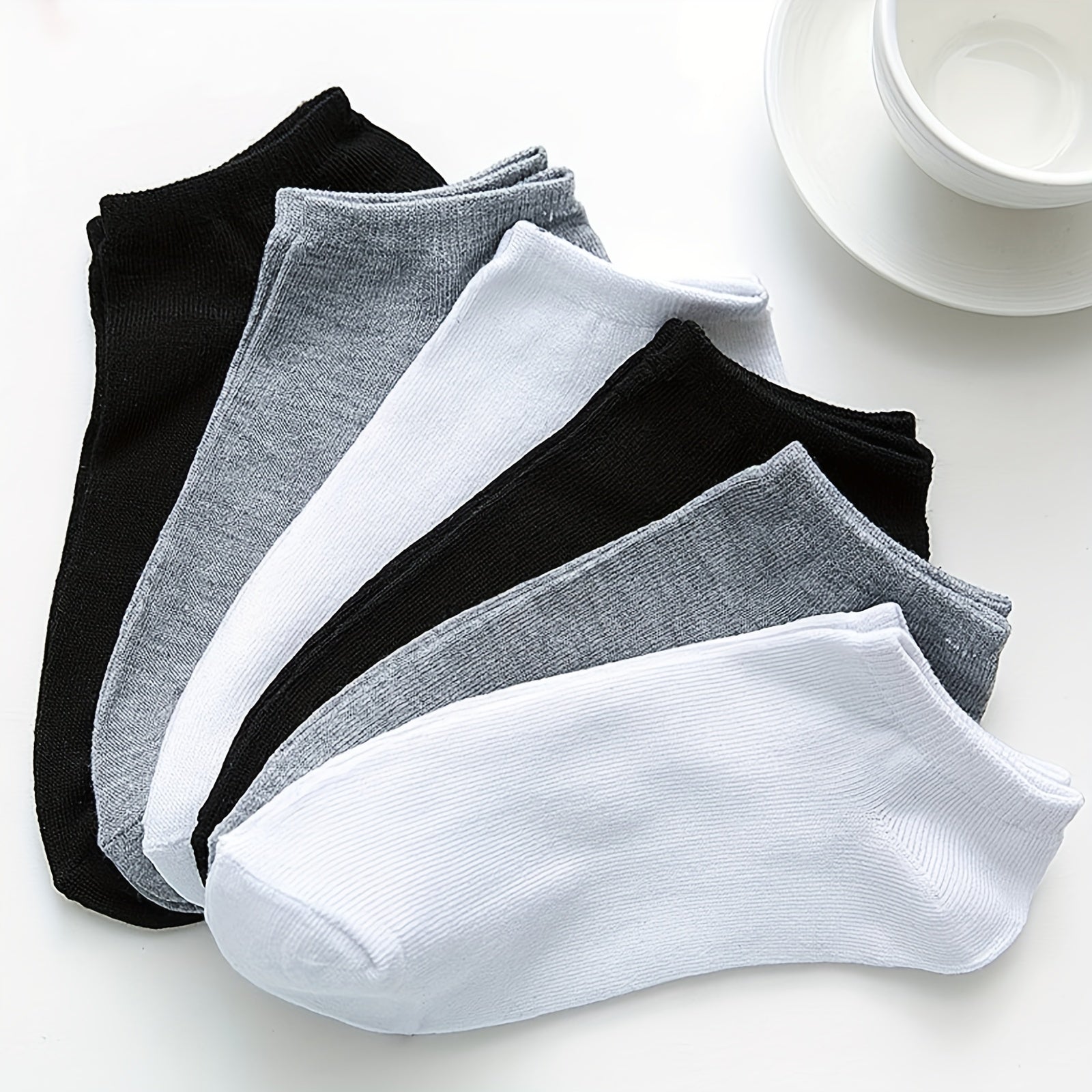 6 Pairs Boys Cotton Ankle Socks Summer Sports Comfortable Short
