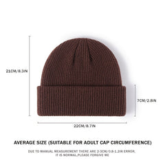 Men's Street Solid All-match Beanie