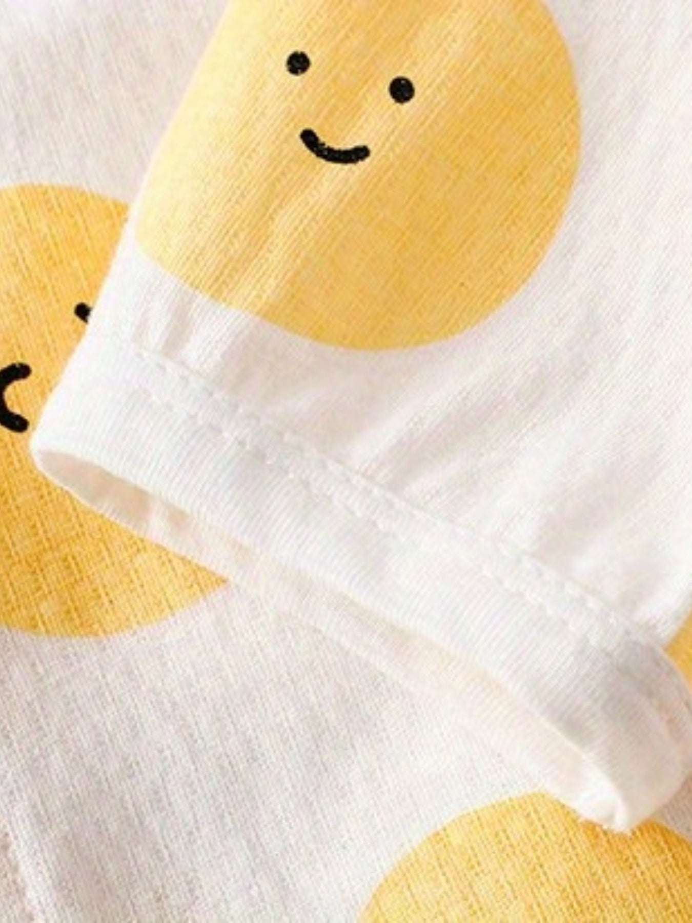 Girls Casual Cartoon Smile Face Hooded Outwear for Summer Holiday