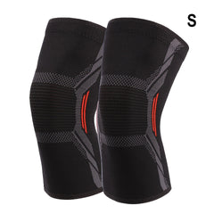 2pcs Knitted Running Knee Pads Leg Warmers Elastic Support