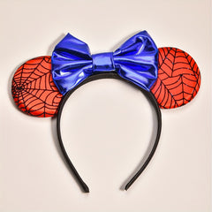 Baby Girls Spider Web Bow Hair Hoop Party Headwear Hair Accessories