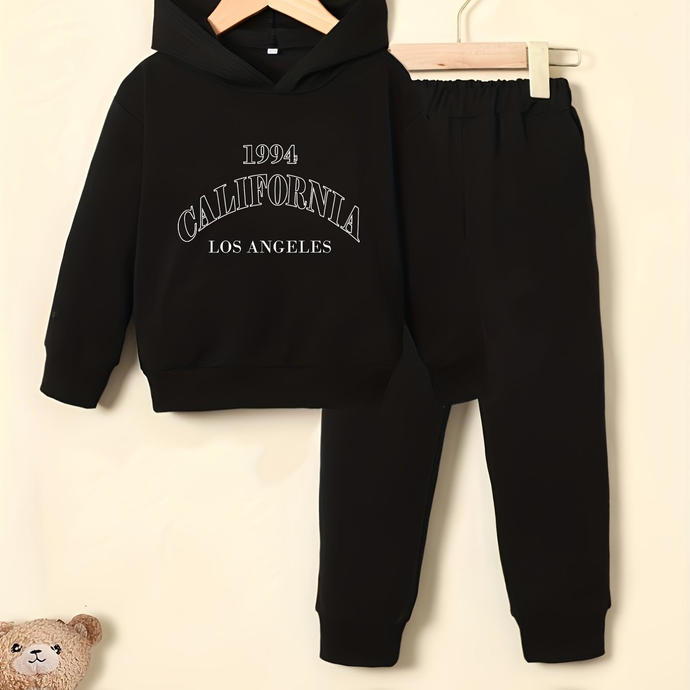 CALIFORNIA Boy's 2pcs Hoodie & Sweatpants Set Spring Fall Winter