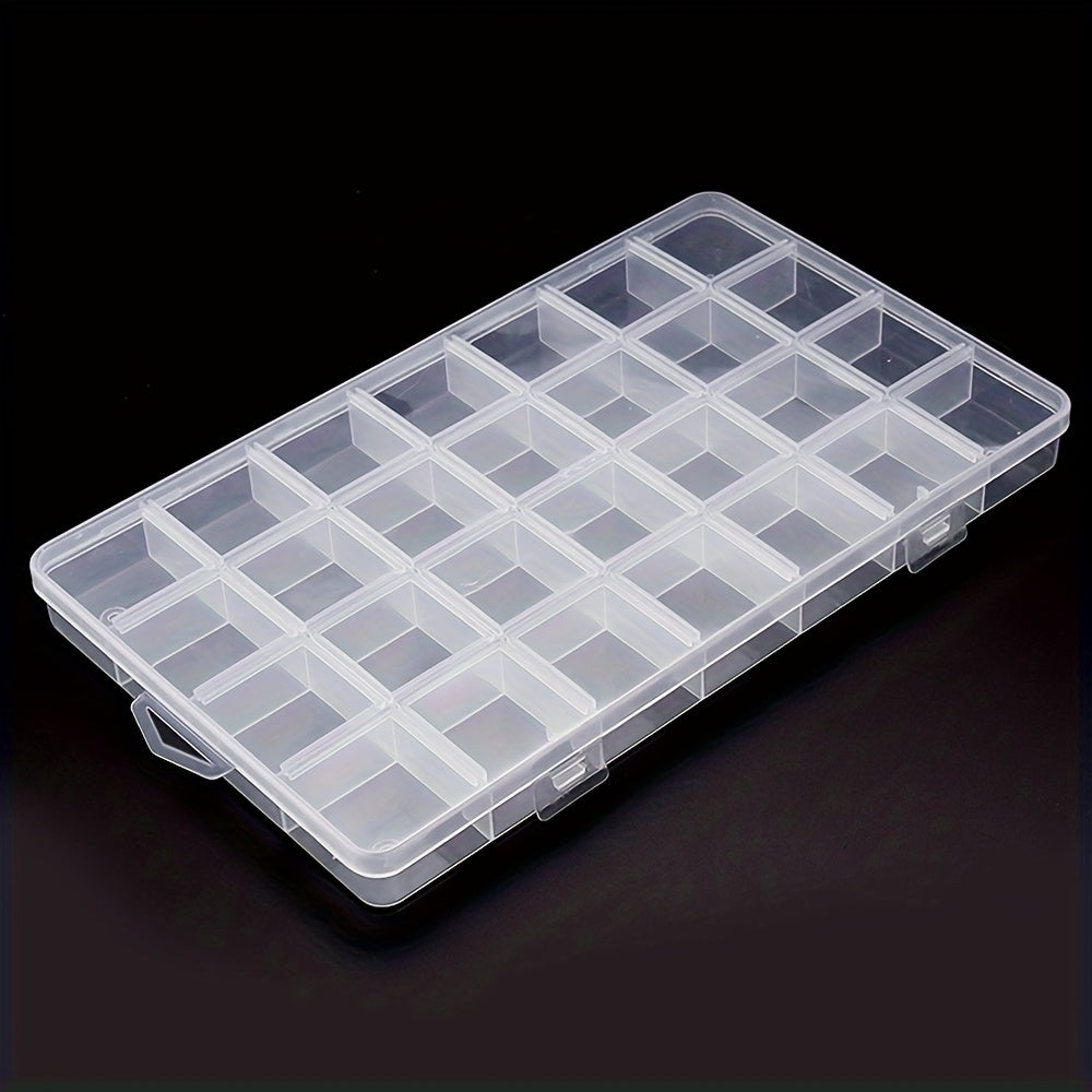 24/28 Grids Jewelry Storage Box Container Organizer
