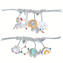 Baby Cartoon Car Pendant Soothing Cloth Toy Gift