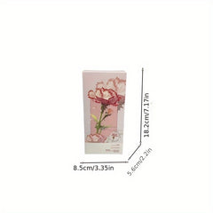 Floral Bouquet Building Blocks Set - ABS Material - Perfect Gift for Girls