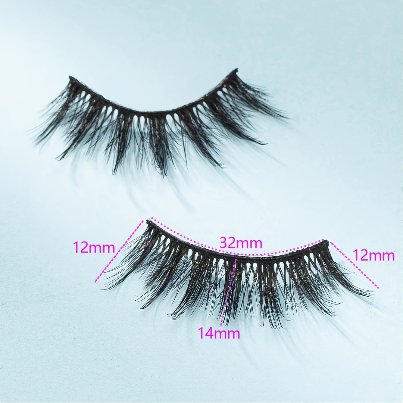 5 Pairs Long Voluminous 3D Mink False Eyelashes