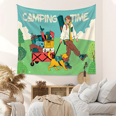 Tapestry Hanging Cloth Wall Hanging Bedroom Living Room Study Decoration