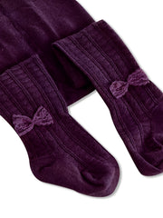 Girls High Elastic Knitted Leggings