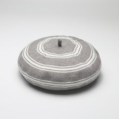 Striped Beret Women's Knitted Thermal Beret Vintage Hats For Weddings
