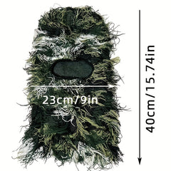 Camouflage Beanie Hat Hip Hop Knitted Headgear