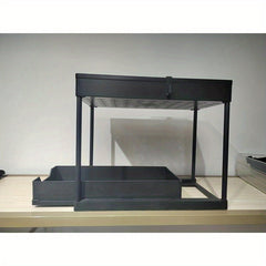 Pull out Seasoning Rack Desktop Storage Kitchen Under Sink Shelf