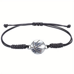 Sports Fan Adjustable Bracelet - Unisex Baseball Football Volleyball