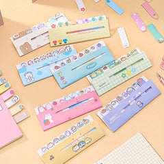 120 Sheets Cartoon Sticky Note Tearable Label Sticker
