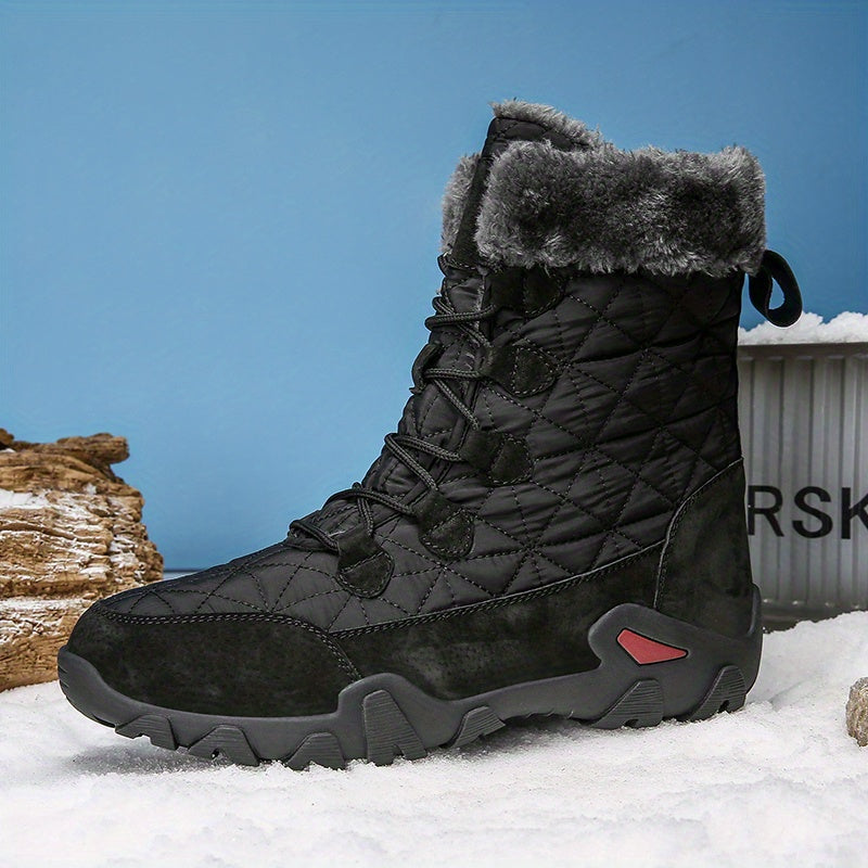 Men's Waterproof Snow Boots for Outdoor Adventure