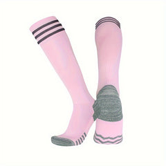 Men's Compression Over Calf Sport Socks - Breathable for Cycling Running