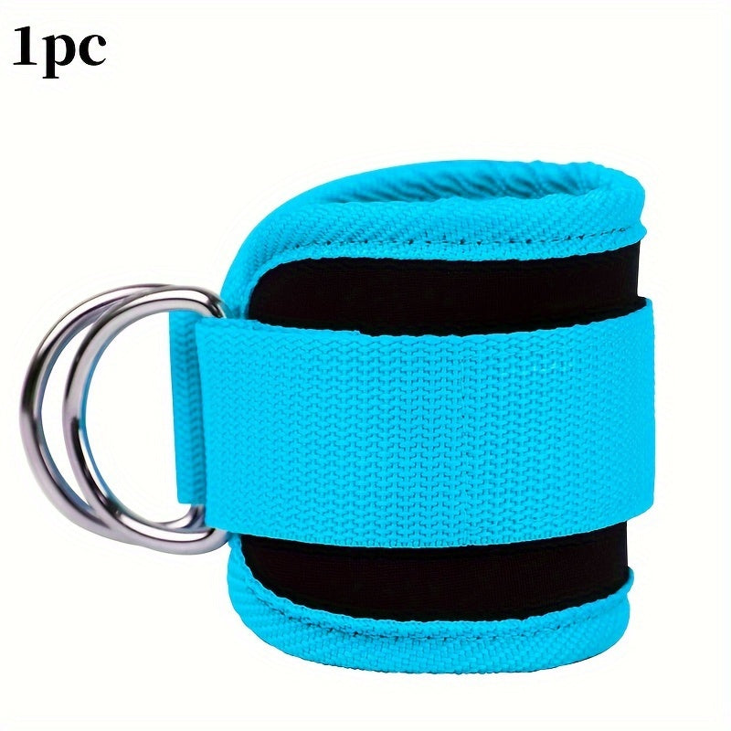 Adjustable D Ring Ankle Strap Leg Band for Gym Workout Glute Training