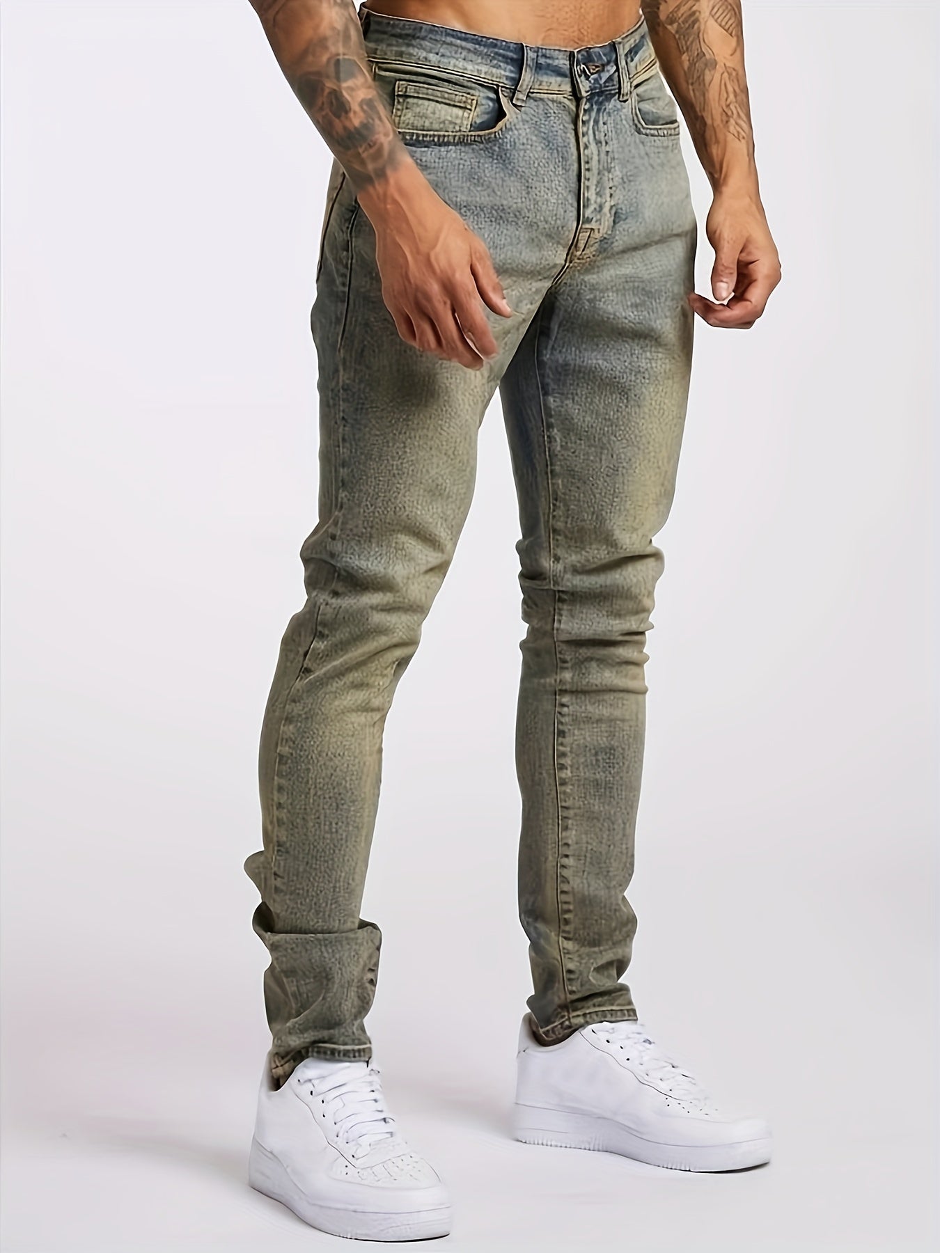 Vintage Slim Fit Stretch Jeans