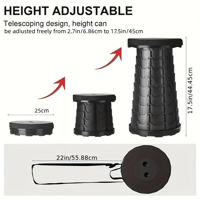 Portable Folding Stool for Camping Fishing Hiking