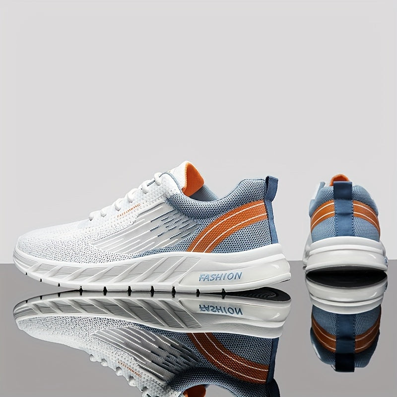 Men's Lace up Sneakers Comfortable Walking Shoes