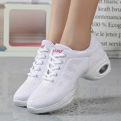 Mesh Jazz Dance Shoes Arch Support Air Cushion Women's Dance Training Shoes