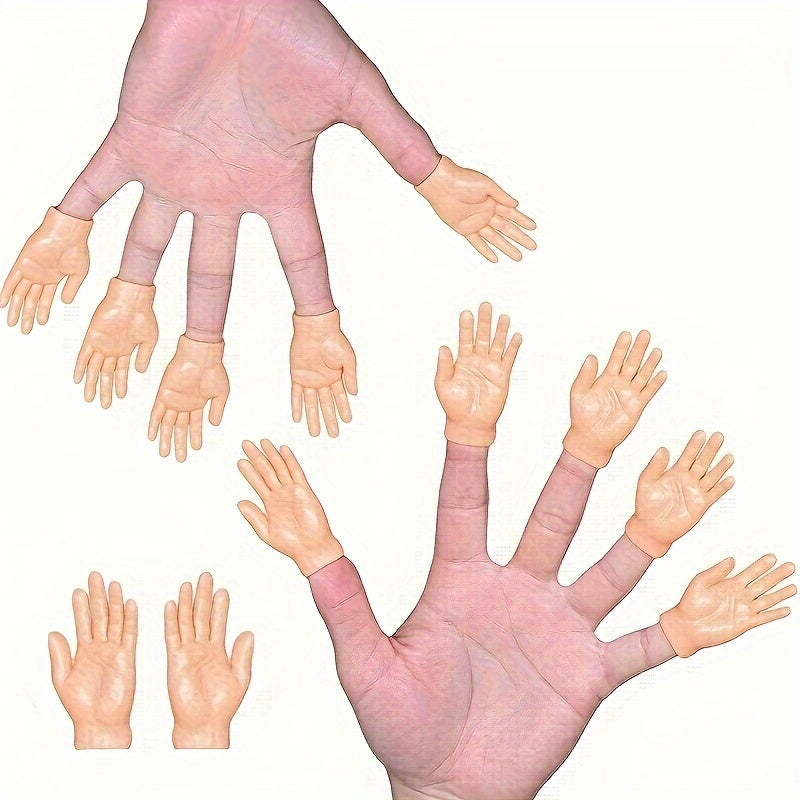 10pcs High Little Finger Funny Realistic Puppet Show Gag Gift
