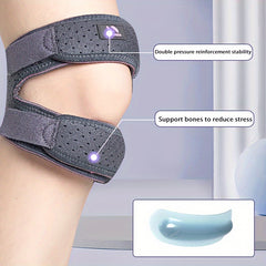 Adjustable Sports Knee Pads for Patella Protection - 2pcs