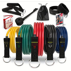 11pcs Fitness Pull Rope Set Resistance Band Exercise Set