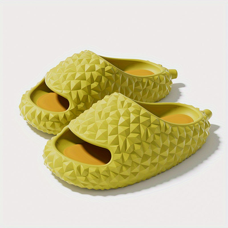 Men's Lightweight Fruit Slippers Open Toe Home Shoes for Shower