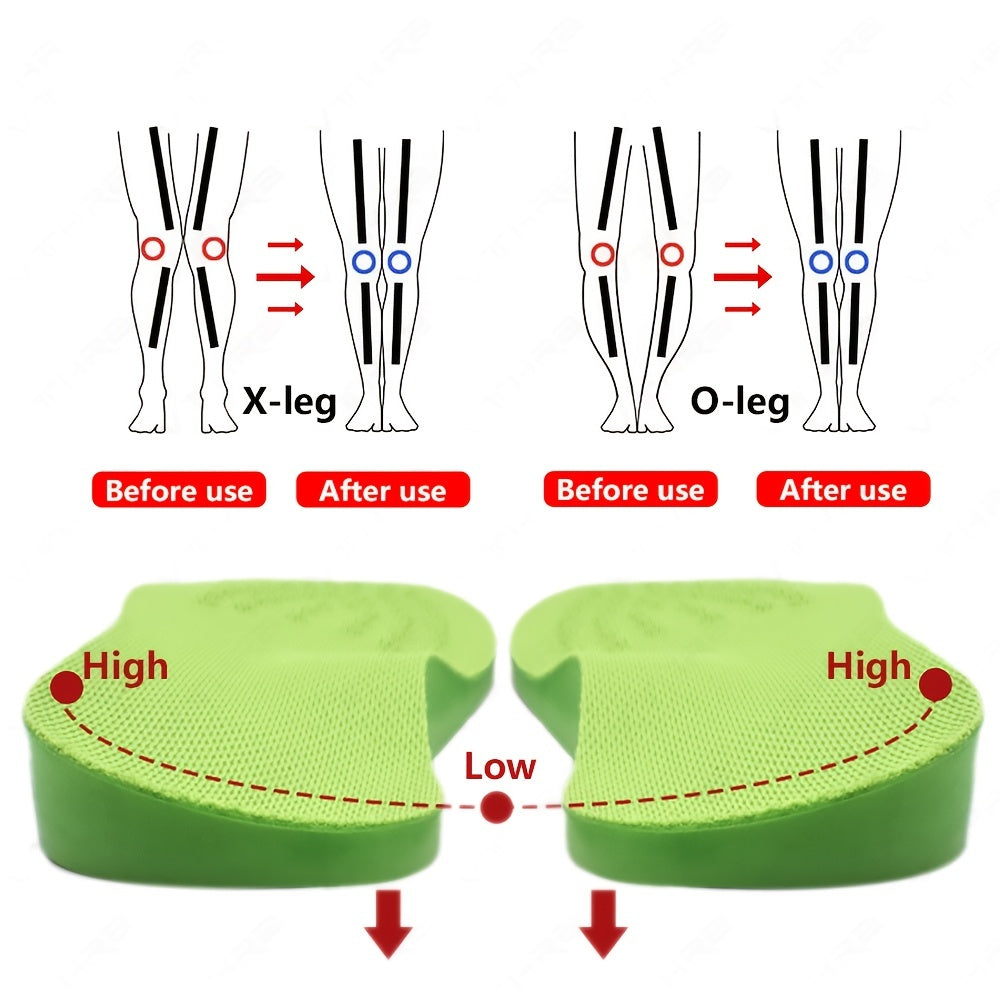 Orthopedic Shoe Pads with Arch Support for Leg Beauty & Comfort