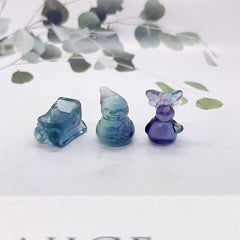 Colorful Transparent Mixed Style Cartoon Christmas Series Collection Ornaments