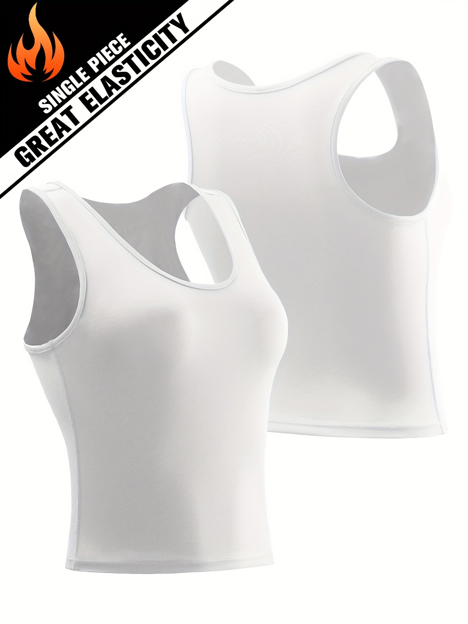Solid Running Sports Vest High Stretch Yoga Fitness Top Women's Activewear
