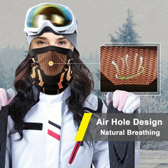 Winter Neck Warmer Gaiter Balaclava Thermal Knitted Face Mask