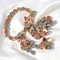 20pcs 12mm Heart Acrylic Beads DIY Jewelry Bracelet Necklace Charms