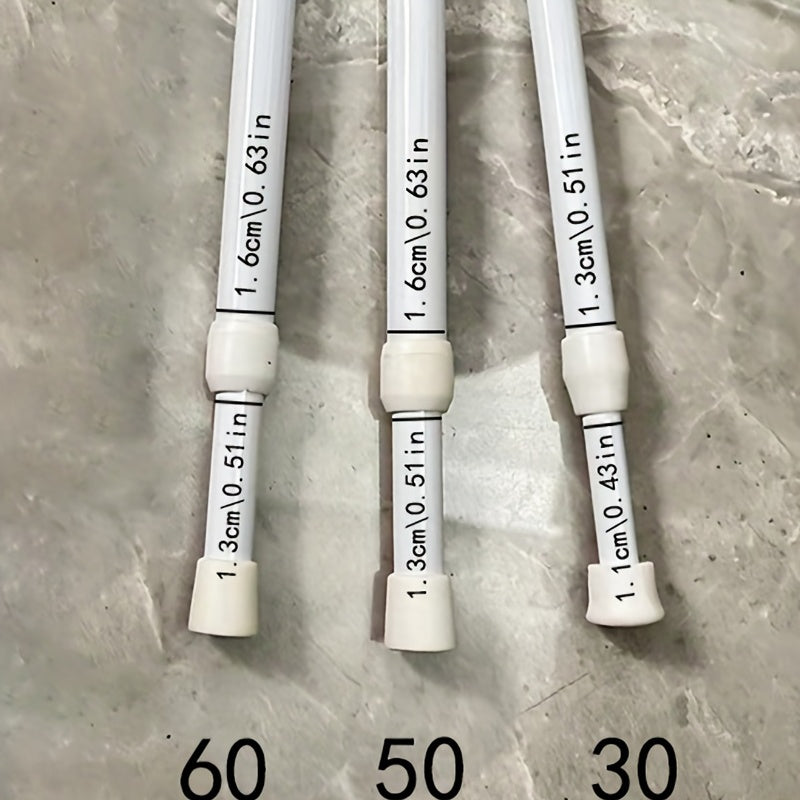 Telescopic Curtain Rod for Bathroom and Bedroom Punch-Free