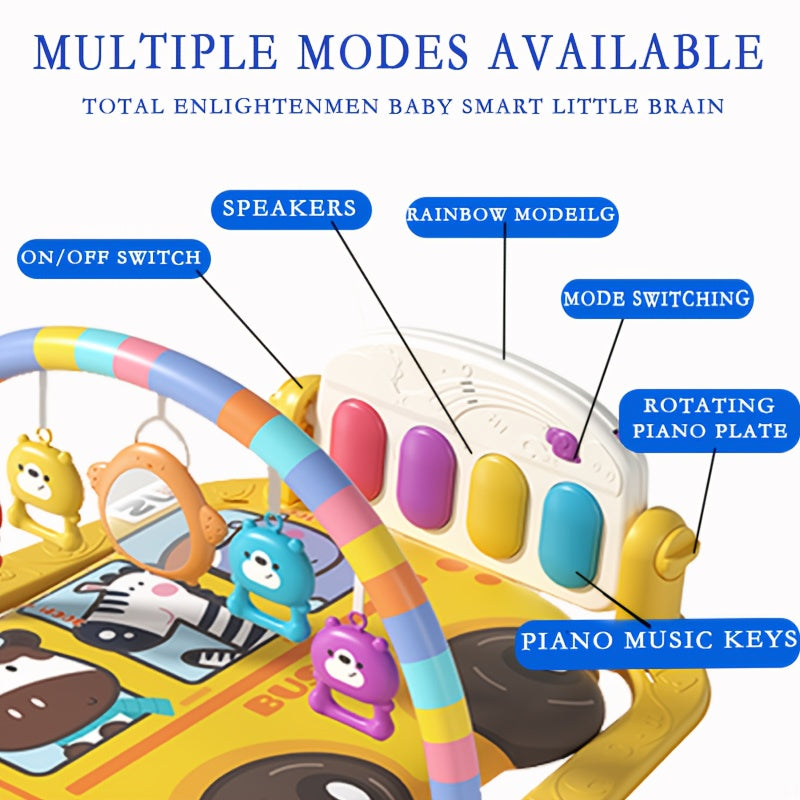 Baby Play Mat with Music and Lights, Early Childhood Educational Toys