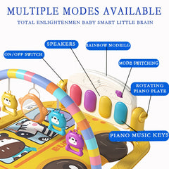 Baby Play Mat with Music and Lights, Early Childhood Educational Toys