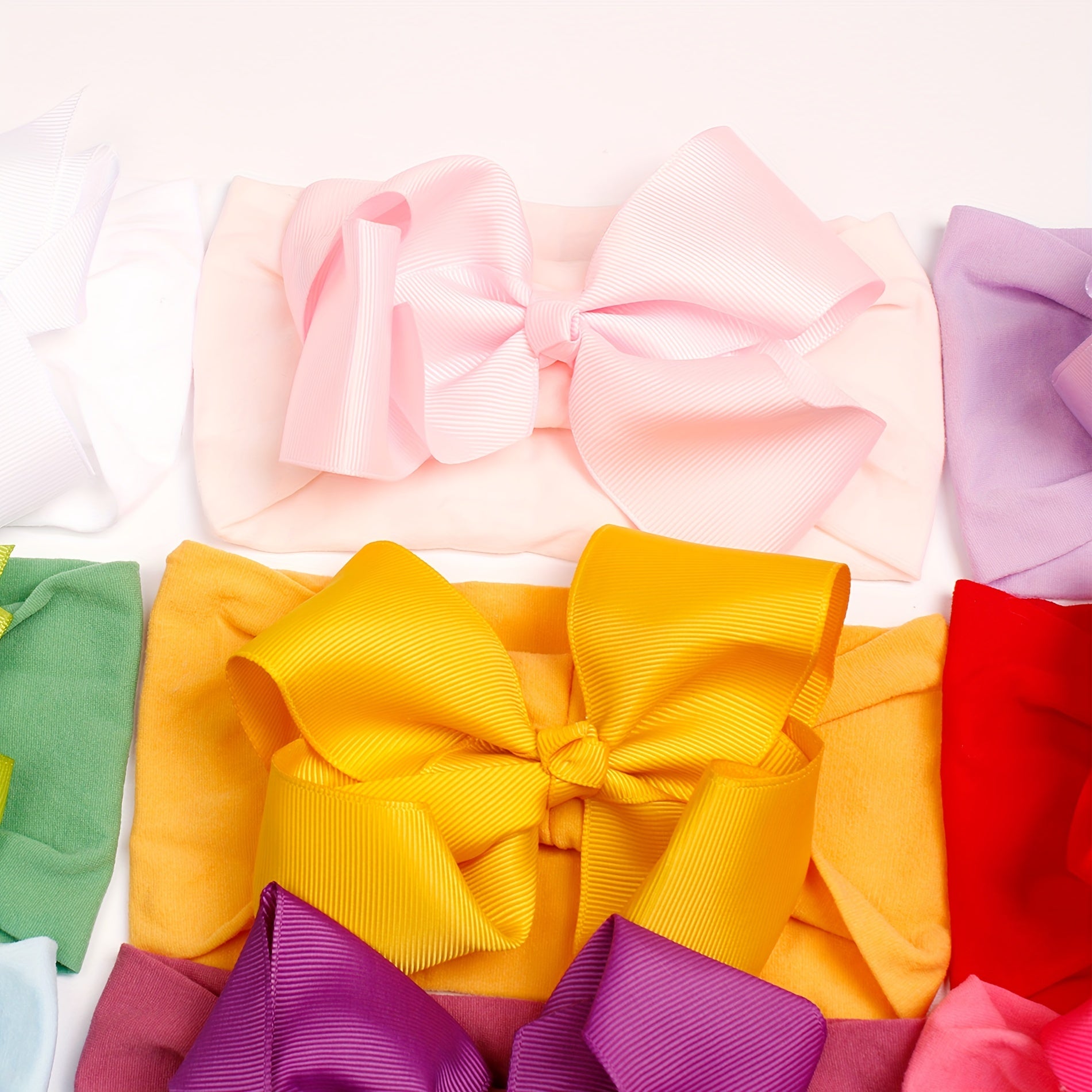 Baby 3D Silk Bow Headband for Daily Use