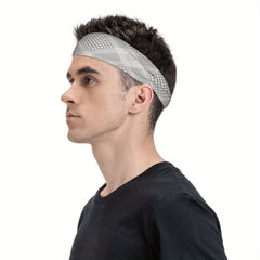 Signature Check Plaid Headband, Breathable & Comfy Fit for Sport & Casual Wear