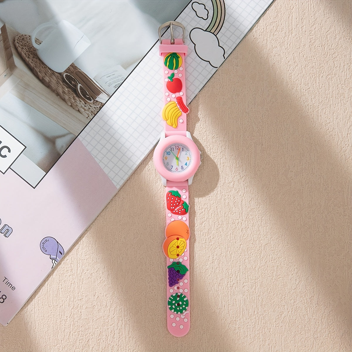 Kids Fruit Quartz Watch For Girls