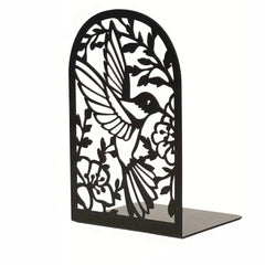 Carved Bird Metal Bookends for Student Desktop Storage