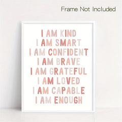 Nursery Wall Decor Boho Rainbow 32x25 Unframed Print