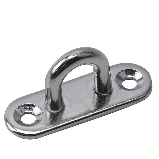 Heavy Duty Stainless Steel Pad Eye for Yoga Hammock Swing