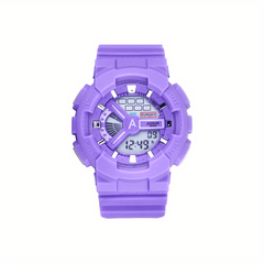 Stylist Electronic Watch With Silicone Band