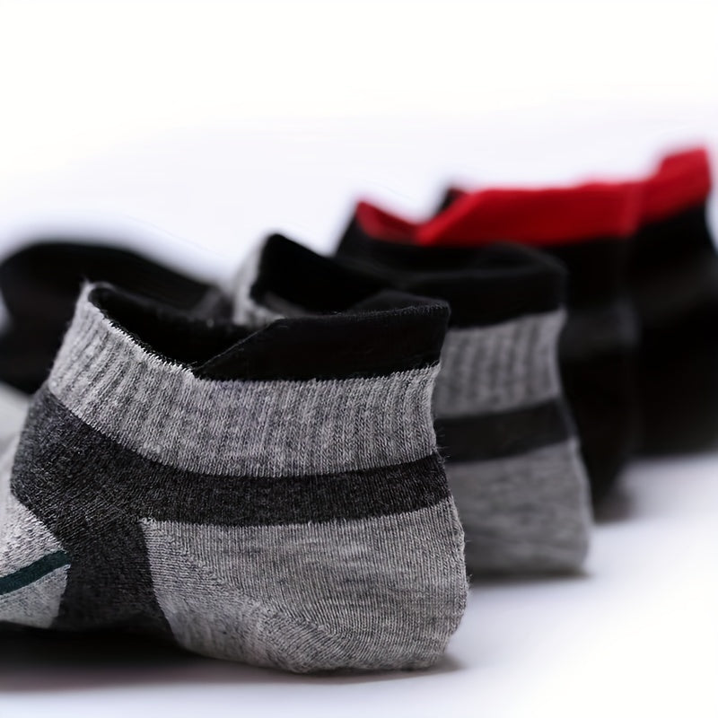 Men's Ankle Socks Breathable Sports Cotton Basketball S