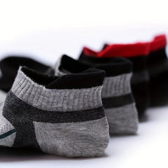 Men's Ankle Socks Breathable Sports Cotton Basketball S