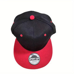 Camouflage Flat Brim Baseball Cap Hip Hop Hat