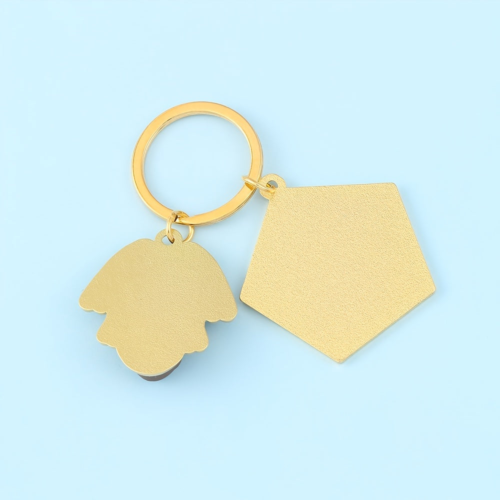 Metal Frog Keychain Zinc Alloy Pendant