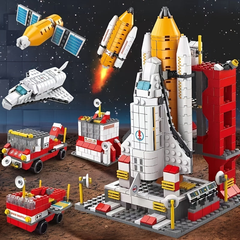 Space Shuttle Launch Complex Building Blocks Set