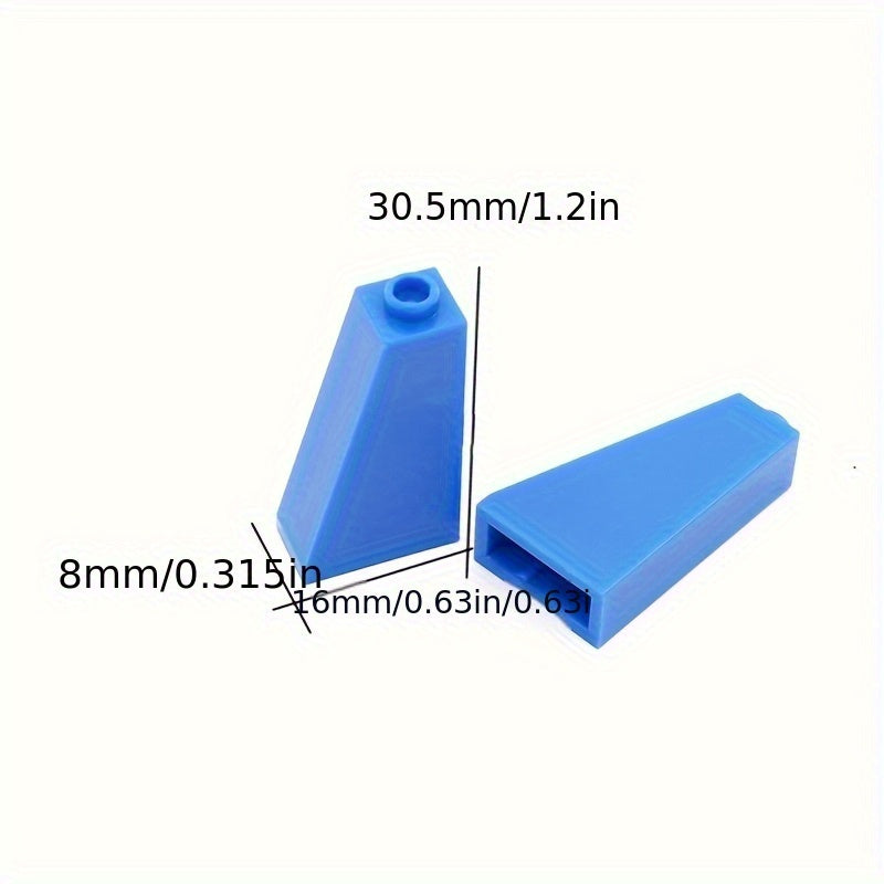 Small Particles for Loose 2X1X2 65 Slanted Ramp 2X1X3 75 Vertical Ramp Brick